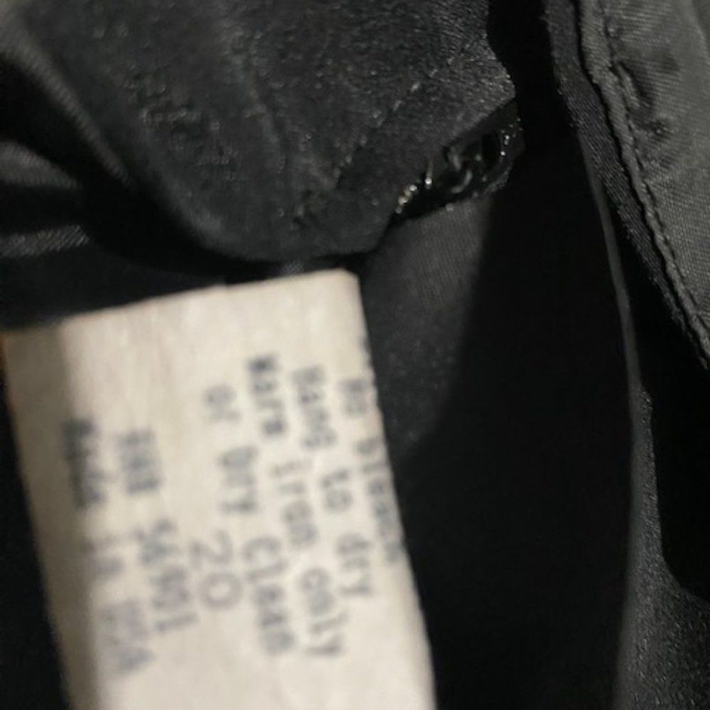 Stage Accents Performance Apparel Vintage Black dress, size 20 - Picture 3 of 6